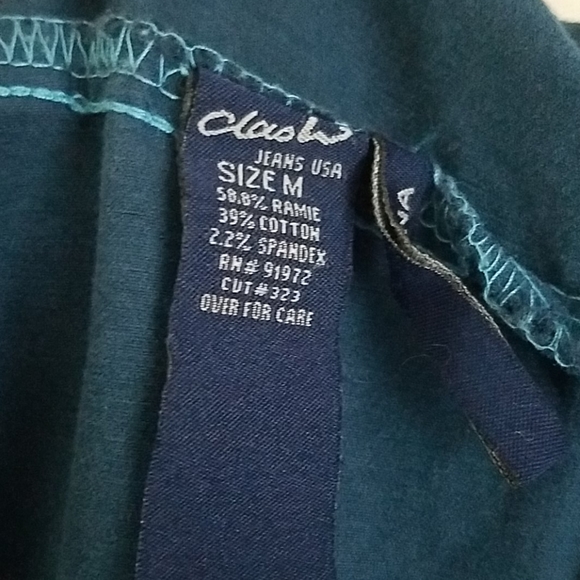 Corduroy Crop Jean Jacket Green Medium - Picture 4 of 4